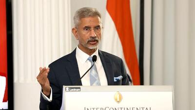 External affairs minister S Jaishankar addressed the Raisina@Sydney conference in Sydney on Saturday. (Twitter/S Jaishankar) External affairs minister S Jaishankar addressed the Raisina@Sydney conference in Sydney on Saturday. (Twitter/S Jaishankar)