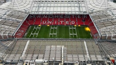 FILE PHOTO: Soccer Football - General view of Manchester United's Old Trafford Stadium - Old Trafford, Manchester, Britain - February 15, 2023 General view of Manchester United's Old Trafford Stadium REUTERS/Molly Darlington/File Photo (REUTERS)