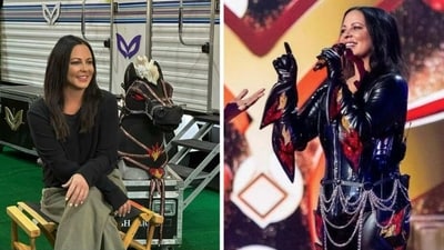 Sara Evans gets eliminated from The Masked Singer. Sara Evans gets eliminated from The Masked Singer.