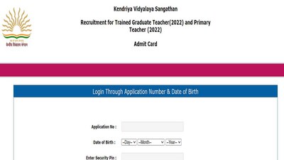 KVS Admit Card 2022 out for Primary Teacher and other posts, download link here KVS Admit Card 2022 out for Primary Teacher and other posts, download link here