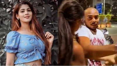 Sapna Gill and cricketer Prithvi Shaw. Sapna Gill and cricketer Prithvi Shaw.