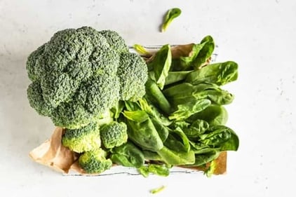 The dark leafy greens are great beta-carotene-packed additions to your meals and breakfast smoothies. (Unsplash) The dark leafy greens are great beta-carotene-packed additions to your meals and breakfast smoothies. (Unsplash)