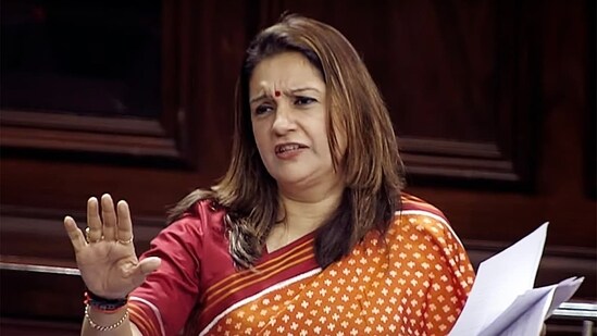 Shiv Sena (Uddhav Balasaheb Thackeray) MP Priyanka Chaturvedi. (ANI file)