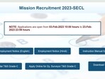 Apply for 405 posts of Mining Sirdar & Dy. Surveyor at www.secl-cil.in