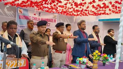 A Bal Panchayat programme in Assam’s Cachar district. (HT Photo) A Bal Panchayat programme in Assam’s Cachar district. (HT Photo)
