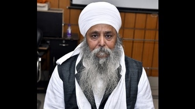 As per the information, members of the HSGMC’s ad hoc committee led by Karamjit Singh reached Kurukshetra’s Gurdwara Chhevin Patshahi and took control from the managers without any protest. (HT File Photo)