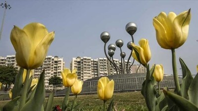 Earlier in the week, Delhi had seen four days of moderate air, but after pollution levels rose to the “poor” zone on Thursday. (PTI) Earlier in the week, Delhi had seen four days of moderate air, but after pollution levels rose to the “poor” zone on Thursday. (PTI)