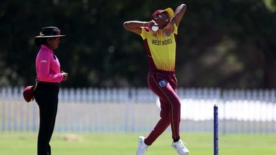 Hayley Matthews took two wickets against Pakistan. (Twitter) Hayley Matthews took two wickets against Pakistan. (Twitter)