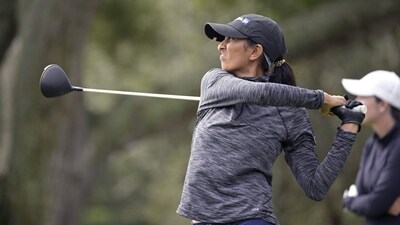 Aditi Ashok, of India, (AP) Aditi Ashok, of India, (AP)