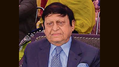 Philanthropist and industrialist Rajinder Kumar Garg, the founder of Steel Strips Ltd, says that a visit to Moonak town in Sangrur a few years ago made him realise how it was in a dire need of a facelift. (HT Photo)