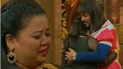Bharti Singh broke down a few years ago when Shah Rukh Khan dressed up as her character Lalli Bharti Singh broke down a few years ago when Shah Rukh Khan dressed up as her character Lalli