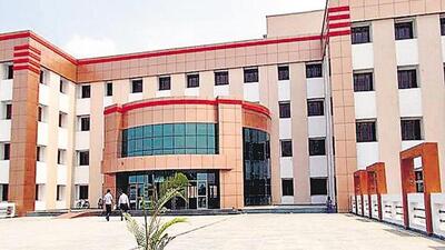 The AIIMS building in Patna . (HT Photo) The AIIMS building in Patna . (HT Photo)