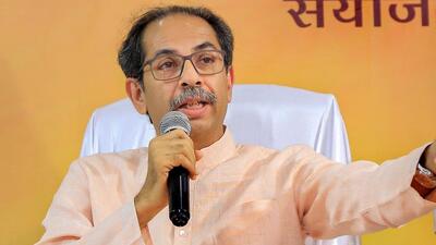 The Shiv Sena (UBT) chief also took a jibe at Prime Minister Narendra Modi and Union home minister Amit Shah. He termed the central agencies such as the Enforcement Directorate (ED) and the Central Bureau of Investigation (CBI) as the “wolves” of PM Modi. (PTI) The Shiv Sena (UBT) chief also took a jibe at Prime Minister Narendra Modi and Union home minister Amit Shah. He termed the central agencies such as the Enforcement Directorate (ED) and the Central Bureau of Investigation (CBI) as the “wolves” of PM Modi. (PTI)