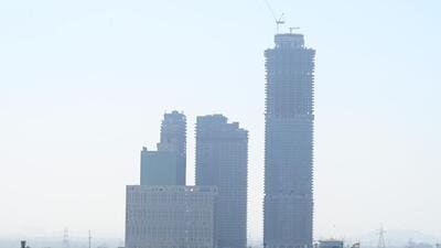 There are around 120 housing projects currently under construction in Noida. (Sunil Ghosh/HT Photo)