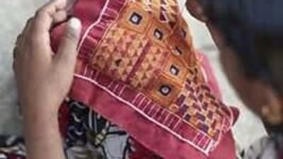 Banjara embroidery: Banjara embroidery is a traditional embroidery craft from the nomadic Banjara tribe in Gujarat and Rajasthan. It involves creating vibrant, colourful designs using beads, coins, and threads on fabrics like cotton and silk. (Pinterest) Banjara embroidery: Banjara embroidery is a traditional embroidery craft from the nomadic Banjara tribe in Gujarat and Rajasthan. It involves creating vibrant, colourful designs using beads, coins, and threads on fabrics like cotton and silk. (Pinterest)