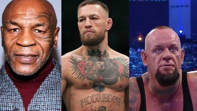 Mike Tyson; Conor McGregor; The Undertaker (Twitter)