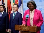 United Nations: US Ambassador to the United Nations Linda Thomas-Greenfield.