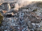 A view shows the aftermath of the deadly earthquake in Hatay, Turkey, February 9, 2023.