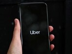 Uber's logo is displayed on a mobile phone in London, Britain on September 14. Uber's logo is displayed on a mobile phone in London, Britain on September 14.