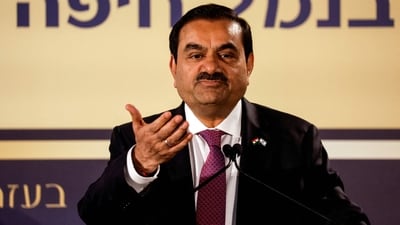 Indian billionaire Gautam Adani. (REUTERS)