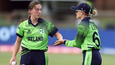 Gqeberha, (South Africa), Feb 20 (ANI): Ireland's Orla Prendergast during a T20I match against India in the ICC Women's T20 World Cup 2023 at St George's Park, in Gqeberha on Monday. (ANI Photo) (Ireland Women’s Cricket Twitte) Gqeberha, (South Africa), Feb 20 (ANI): Ireland's Orla Prendergast during a T20I match against India in the ICC Women's T20 World Cup 2023 at St George's Park, in Gqeberha on Monday. (ANI Photo) (Ireland Women’s Cricket Twitte)