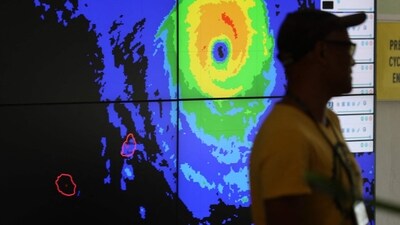 Cyclone Freddy In Mauritius: Forecasters monitor Cyclone Freddy. (AFP)