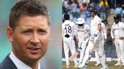 Michael Clarke; Pat Cummins Michael Clarke; Pat Cummins