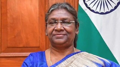 President Droupadi Murmu. (President of India Twitter) President Droupadi Murmu. (President of India Twitter)