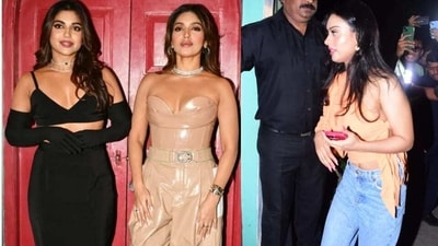 Bhumi Pednekar, Samiksha Pednekar and Nysa Devgan party in Mumbai. (Pics: Varinder Chawla and Yogen Shah) Bhumi Pednekar, Samiksha Pednekar and Nysa Devgan party in Mumbai. (Pics: Varinder Chawla and Yogen Shah)