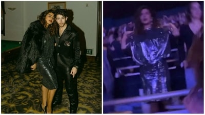 Priyanka Chopra attended Jonas Brothers' concert in Las Vegas.