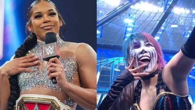 Bianca Belair; Asuka (Twitter) Bianca Belair; Asuka (Twitter)