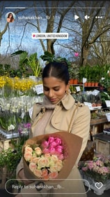 Suhana Khan's new photo on Instagram.