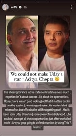 Uorfi Javed's latest Instagram Story. Uorfi Javed's latest Instagram Story.