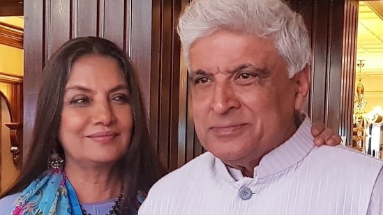 Shabana Azmi with Javed Akhtar in a file photo.