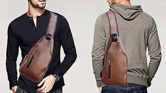 Sling bags for men make for a chic fashion accessory.