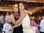 Ananya Panday and Sara Ali Khan are both vacationing in Doha, Qatar. Ananya Panday and Sara Ali Khan are both vacationing in Doha, Qatar.