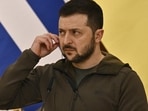 Russia-Ukraine War: Ukraine's President Volodymyr Zelensky is seen.