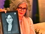Bollywood actress Zeenat Aman during an event at a hotel in Ludhiana on Thursday. (Gurpreet Singh/HT)