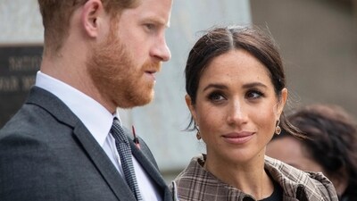 Prince Harry-Meghan Markle: Prince Harry and Meghan Markle are seen.