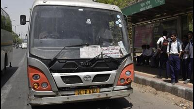 Currently these buses are running on six routes in the Capital and are mostly used for last-mile connectivity. (HT Archive)
