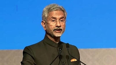 Union external affairs minister S Jaishankar. (ANI) Union external affairs minister S Jaishankar. (ANI)