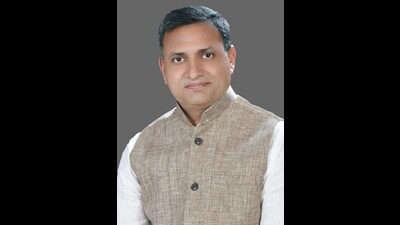 Former agriculture minister Sudhakar Singh (HT Photo) Former agriculture minister Sudhakar Singh (HT Photo)