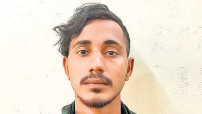 One of the accused, Mohammed Aqib Ansari. One of the accused, Mohammed Aqib Ansari.
