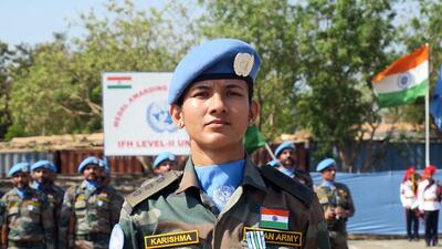Over 1,000 Indian peacekeepers, including five female Army personnel, honoured with UN medals for their vital work in the UN Mission in South Sudan (UNMISS) in January. (UNMISS Twitter) Over 1,000 Indian peacekeepers, including five female Army personnel, honoured with UN medals for their vital work in the UN Mission in South Sudan (UNMISS) in January. (UNMISS Twitter)