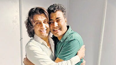 Sonu Nigam and Rabbani Khan