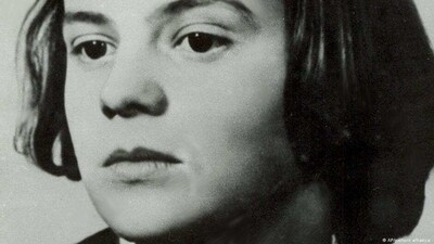 Sophie Scholl refused to yield to the Nazi regime — which cost her her life 80 years ago. (AP/picture alliance) Sophie Scholl refused to yield to the Nazi regime — which cost her her life 80 years ago. (AP/picture alliance)