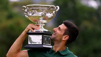 Djokovic returned to number one spot for a seventh time after his victory in the Australian Open (REUTERS)