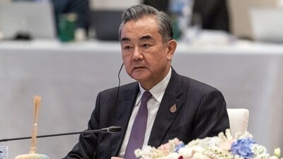 Russia-Ukraine War: Wang Yi, China's foreign minister, is seen. (Bloomberg)