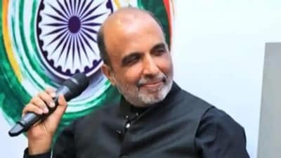 File photo of Sanjay Jha who was suspended from Congress on July 14, 2020. (File Photo) File photo of Sanjay Jha who was suspended from Congress on July 14, 2020. (File Photo)