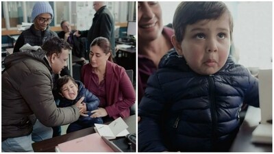 Kareena Kapoor shared two pictures of Jehangir on his second birthday. Kareena Kapoor shared two pictures of Jehangir on his second birthday.